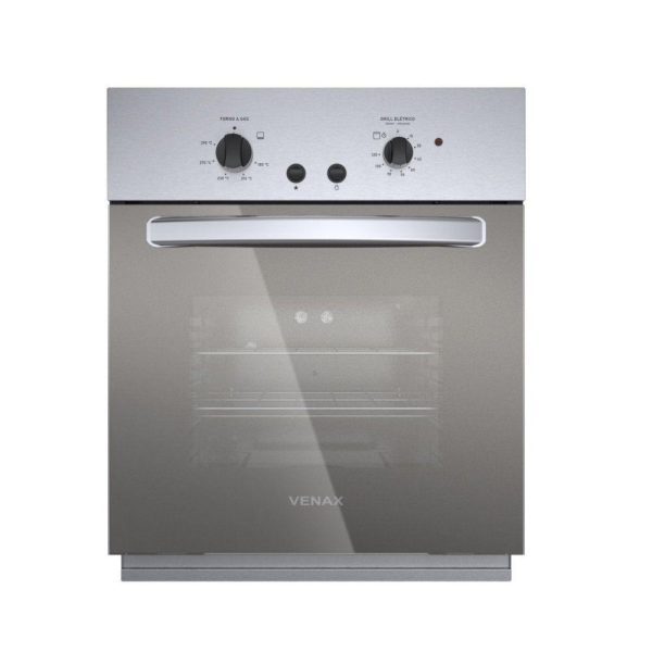 Forno de Embutir a Gás 50l Cristallo GIII Inox Gás GLP 127v