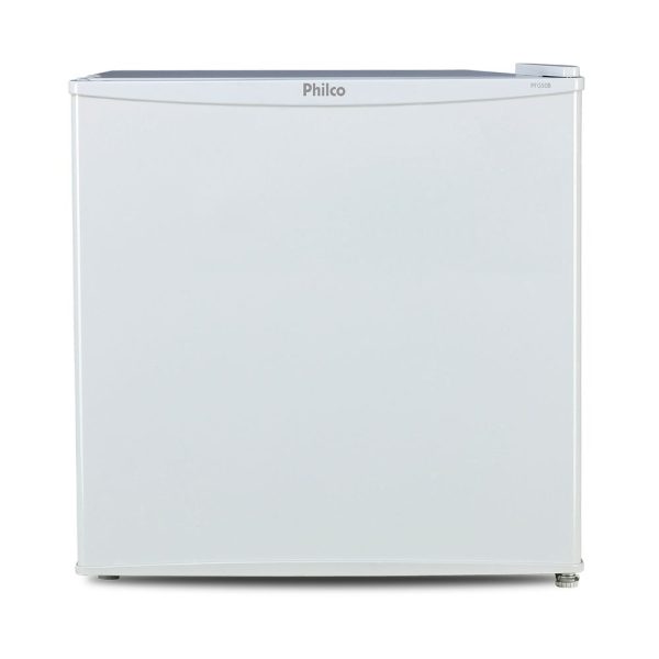 Frigobar Philco 45L 1 Porta Degelo Manual e Porta Garrafas PFG50B Branco 220v