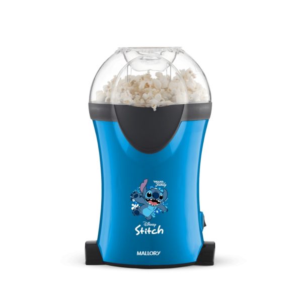Pipoqueira Elétrica Sem Óleo Mallory Stitch 1200W Azul