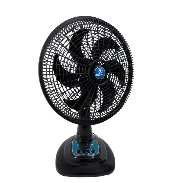 Ventilador de Mesa Latina VO641, 40cm, 6 Pás Com 3 Velocidades