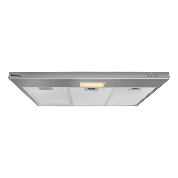 Depurador e Exaustor Philco Slim 90cm 3 Velocidades Inox