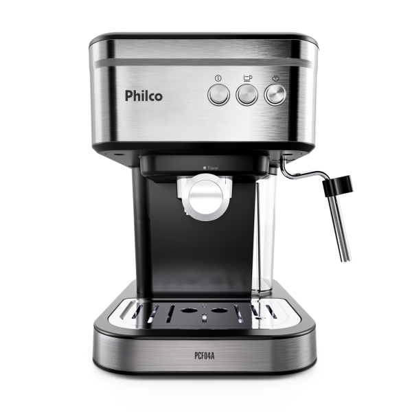 CAFETEIRA EXPRESSO PCF04A INOX 20 BAR DE PRESSÃO PHILCO 127V