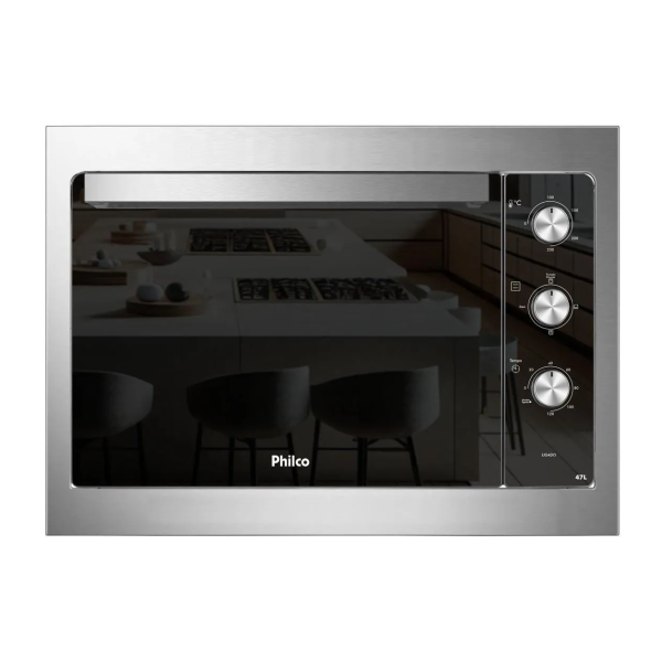 FORNO ELETRICO EMBUTIR PHILCO PFE47E 47L DUPLA RESISTENCIA 220V