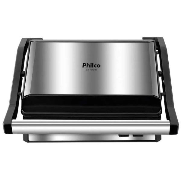 GRILL E SANDUICHEIRA PHILCO MAXX CLEAN INOX 1000W 127V
