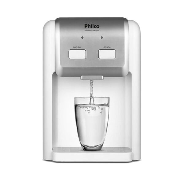Purificador de Água Natural e Gelada Philco Branco Bivolt